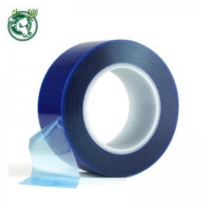 120C blå PET-film akrylklæbende tape