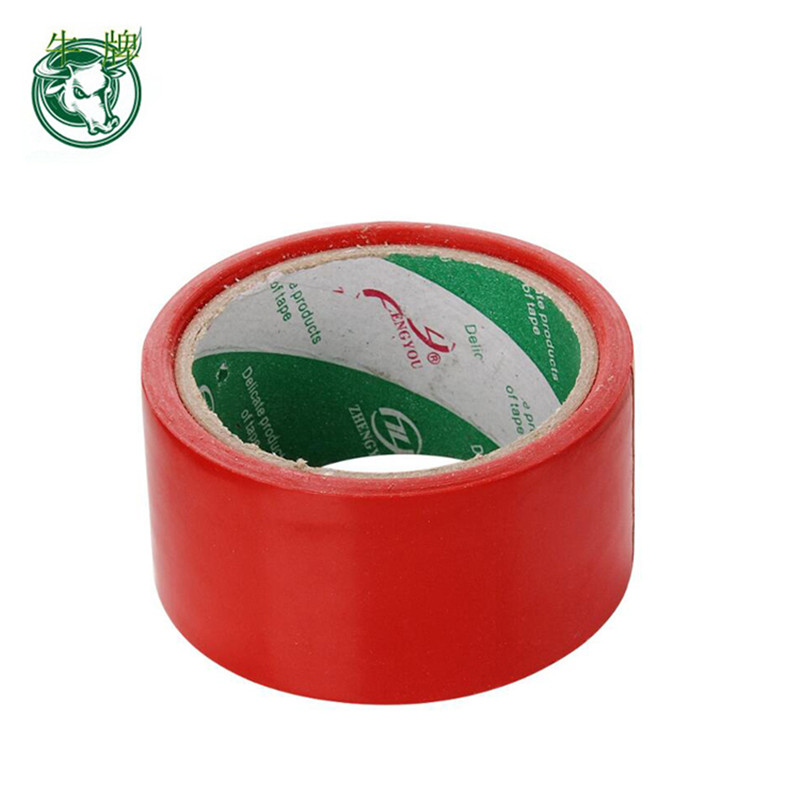 Rød PVC-gulvmærkningstape i høj kvalitet